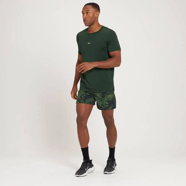 商品Myprotein|MP Men's Adapt Camo Print Short Sleeve T-Shirt - Dark Green,价格¥194,第2张图片详细描述