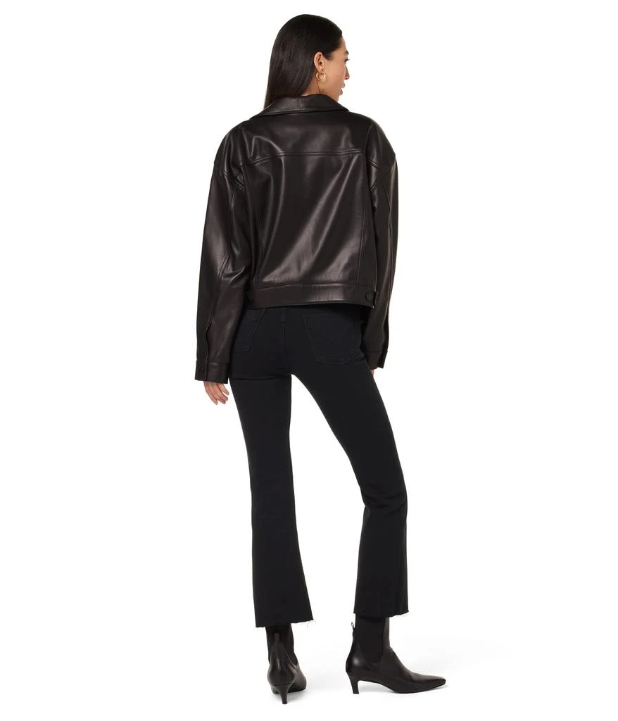 商品Hudson|Barbara High-Rise Bootcut Crop in Black,价格¥703,第2张图片详细描述