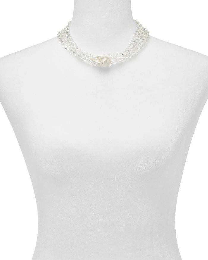 商品Timeless Pearly|Cultured Freshwater Pearl Pendant Beaded Necklace, 15",价格¥1754,第2张图片详细描述