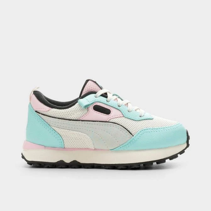 商品Puma|Girls' Little Kids' Puma Future Rider FV Carwash Casual Shoes,价格¥439,第1张图片