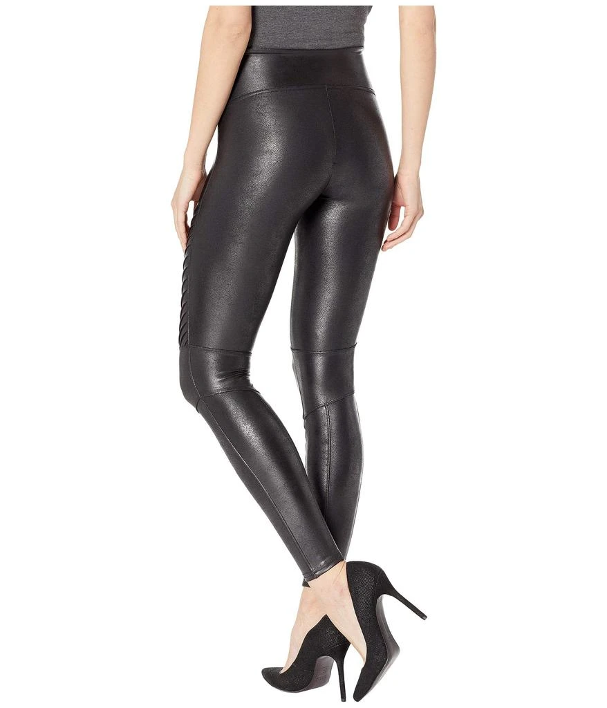 商品SPANX|Faux Leather Moto Leggings,价格¥824,第3张图片详细描述