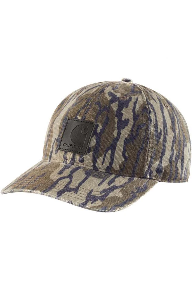 商品Carhartt|(105522) Canvas Camo Cap - Mossy Oak Bottomland Camo ,价格¥149,第1张图片