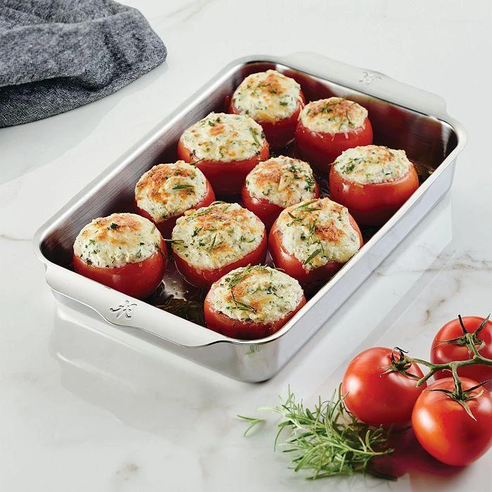 商品Hestan|OvenBond® 5-Piece Tri-ply Clad Stainless Steel Ovenware Set,价格¥2093,第5张图片详细描述