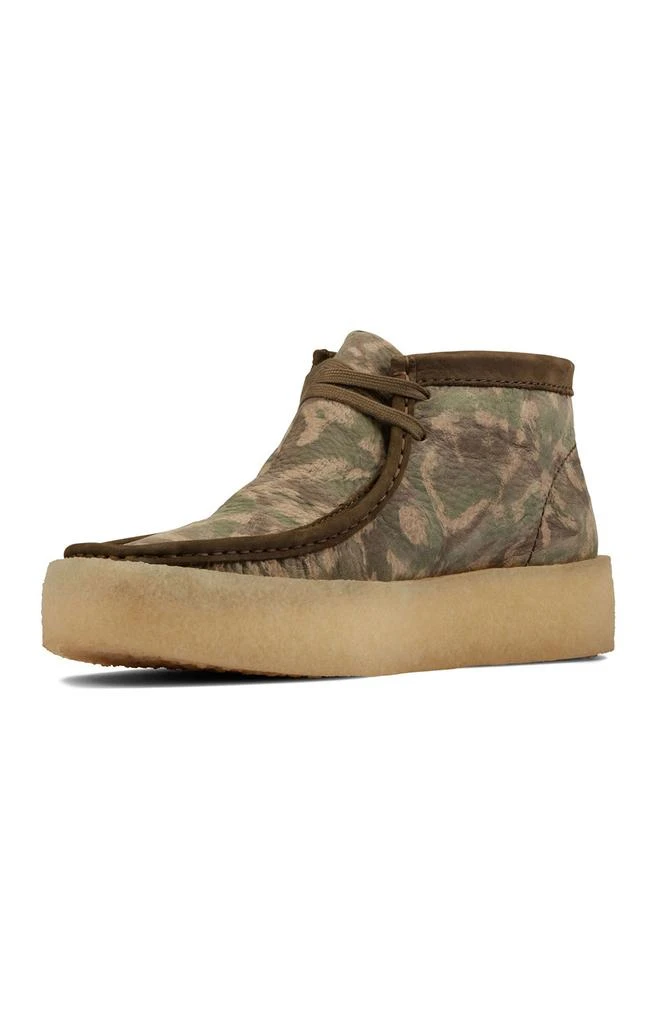 商品Clarks|(26163210) Wallabee Cup BT Shoes - Green Camo,价格¥576,第4张图片详细描述