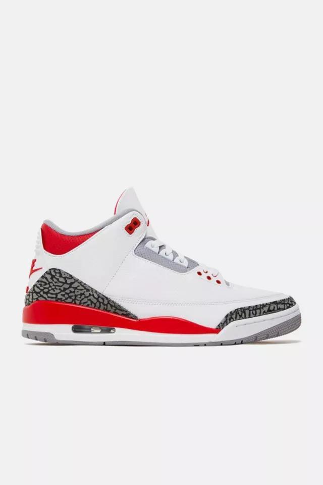 商品Jordan|Nike Air Jordan 3 Retro 'Fire Red' 2022 Sneakers - DN3707-160,价格¥2480,第3张图片详细描述