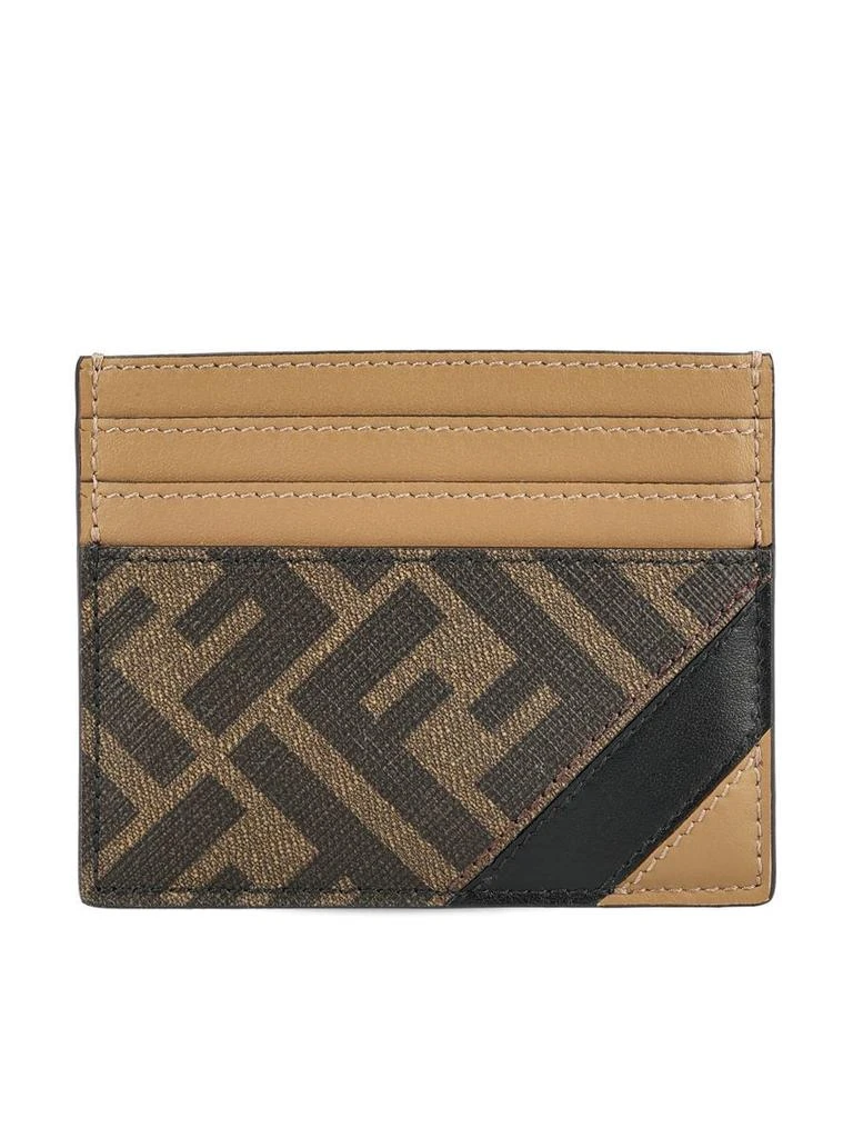 商品Fendi|Fendi Small Leather Goods in Tab.Mr+Sand+Black+P,价格¥1355,第1张图片