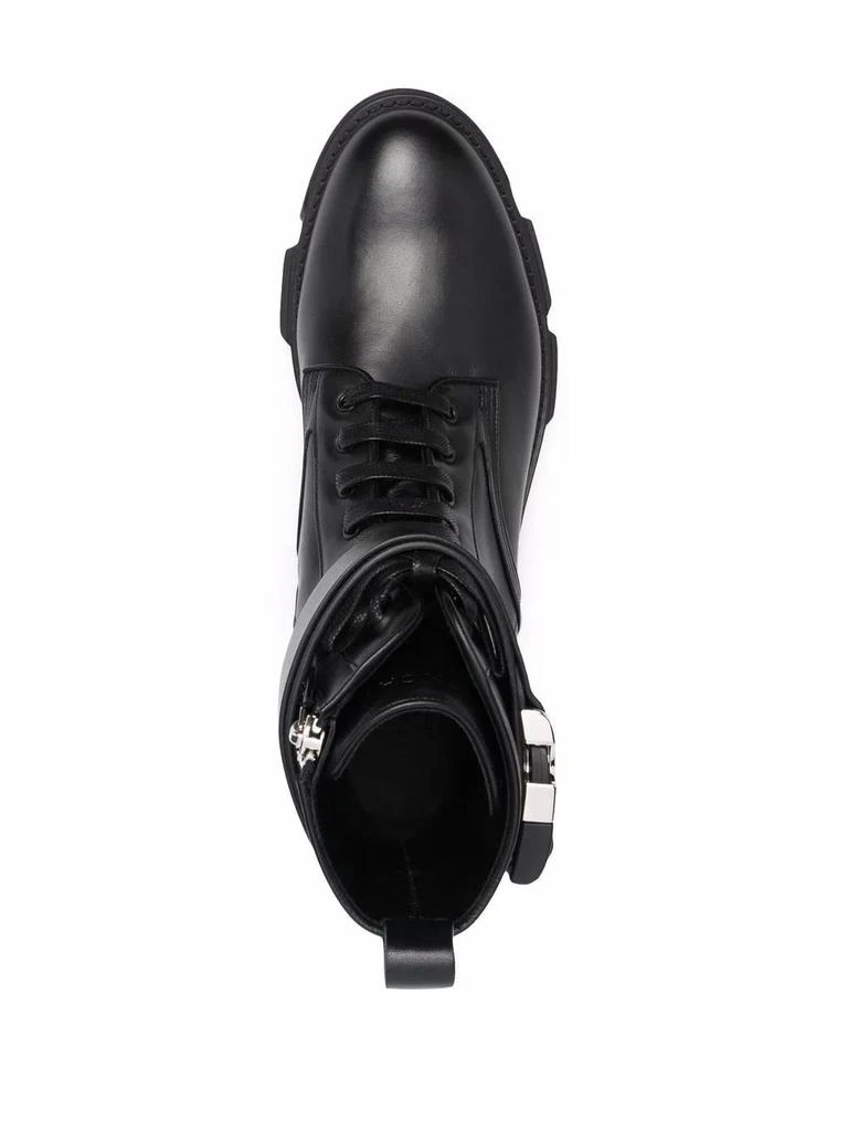 商品Givenchy|Givenchy Men&#39;s  Black Leather Ankle Boots,价格¥7281,第4张图片详细描述