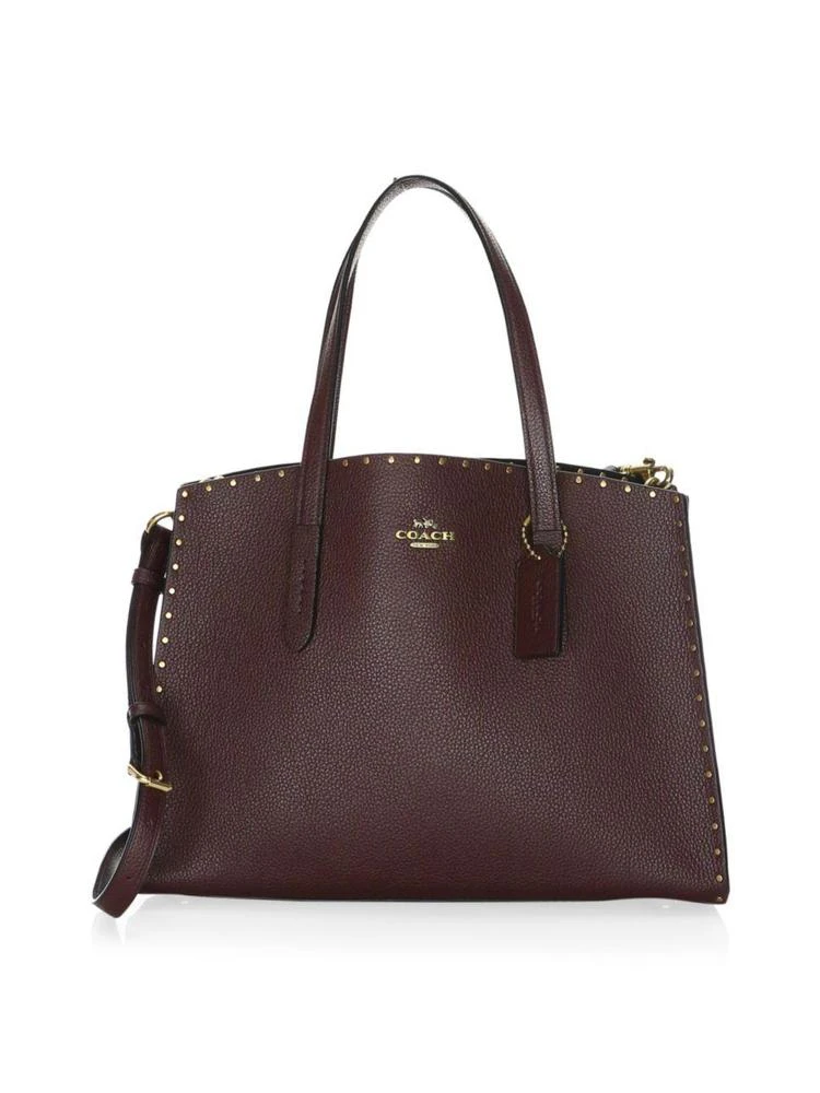 商品Coach|Coach - Charlie Border Rivets Carryall,价格¥2082,第1张图片
