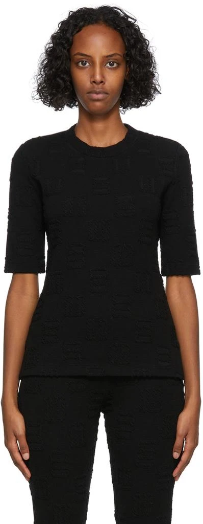 商品Ambush|Black Monogram Fitted T-Shirt,价格¥1029,第1张图片