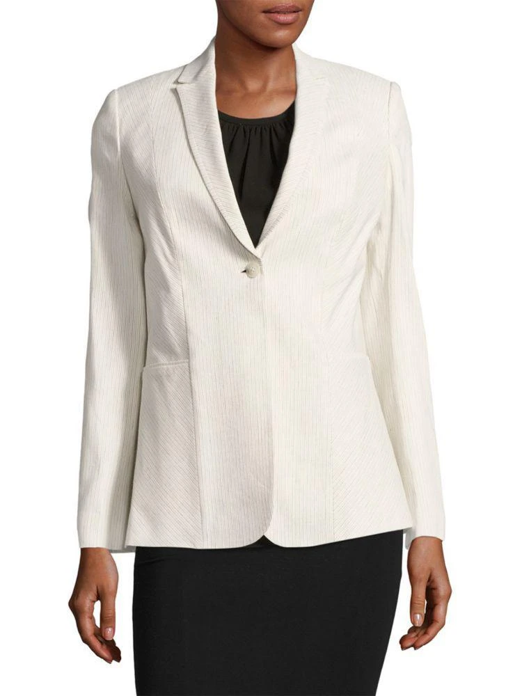 商品Tahari|Ivy Striped Blazer,价格¥3175,第1张图片