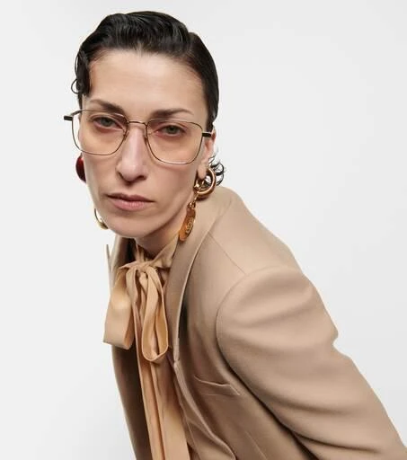 商品Yves Saint Laurent|方框金属眼镜,价格¥2107,第3张图片详细描述