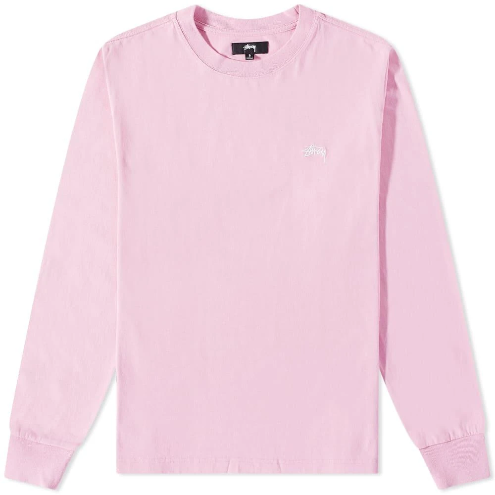 商品STUSSY|Stussy Stock Logo Long Sleeve Crew,价格¥643,第1张图片