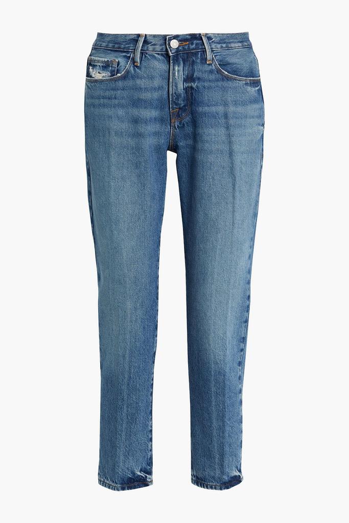Le Nouveau Straight cropped mid-rise straight-leg jeans商品第3张图片规格展示