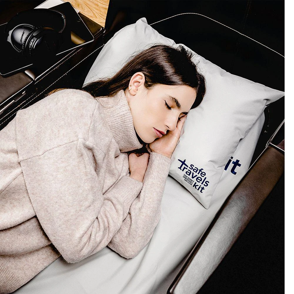 Luxury Travel Airplane Seat Cover & Pillow Case Set 商品