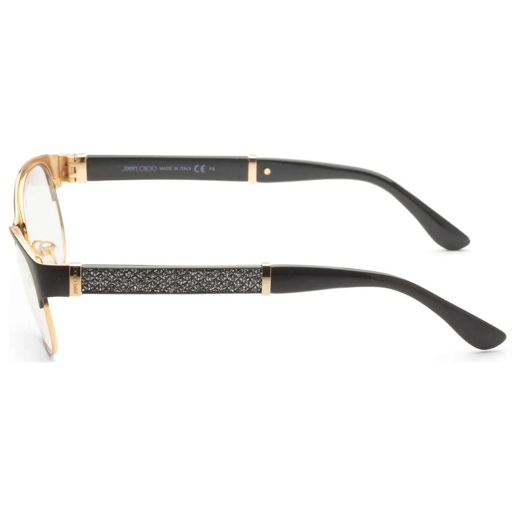 商品Jimmy Choo|Jimmy Choo Women's Black Rectangular Opticals,价格¥596,第2张图片详细描述