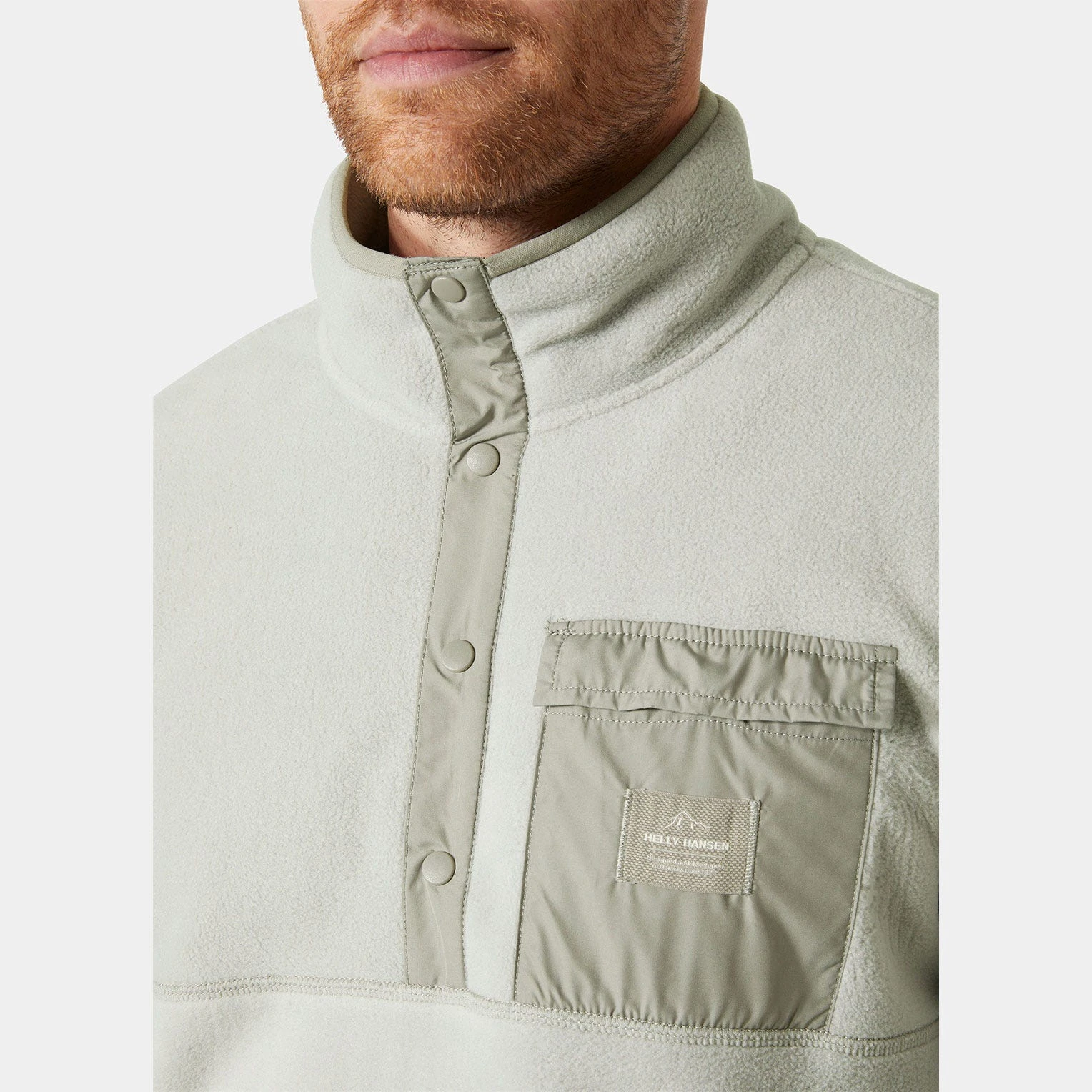 商品【商品预售7天】 Helly Hansen|Helly Hansen 男士户外软壳衣 63164917MELLOWGREY 灰色,价格¥2219,第4张图片详细描述