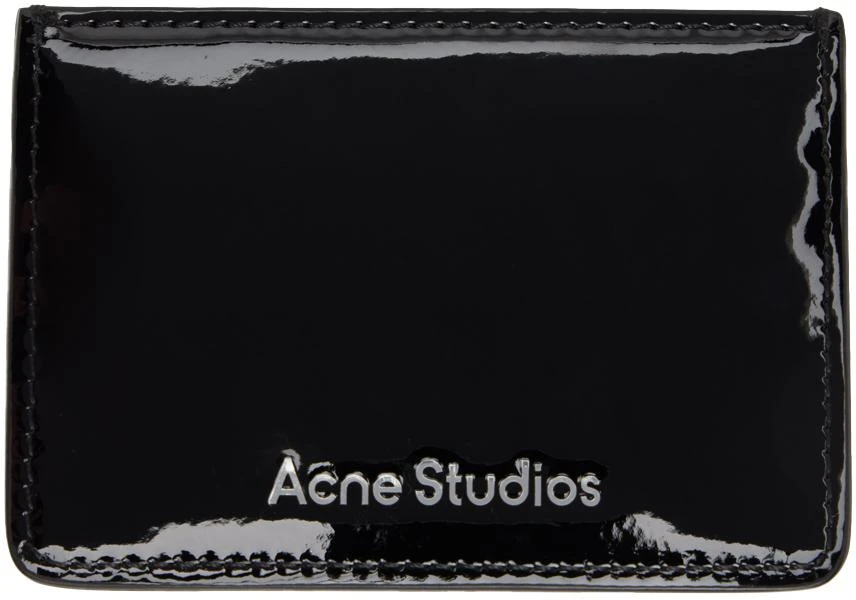 商品Acne Studios|Black Logo Card Holder,价格¥842,第2张图片详细描述