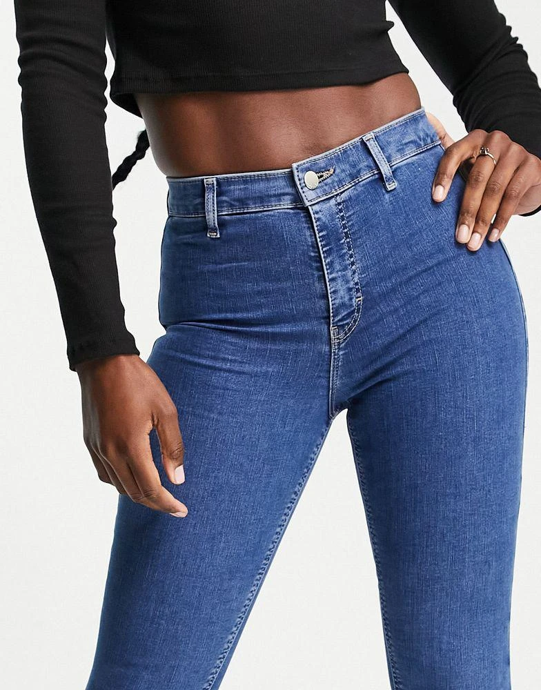 商品Topshop|Topshop Joni jean in mid blue,价格¥214,第3张图片详细描述