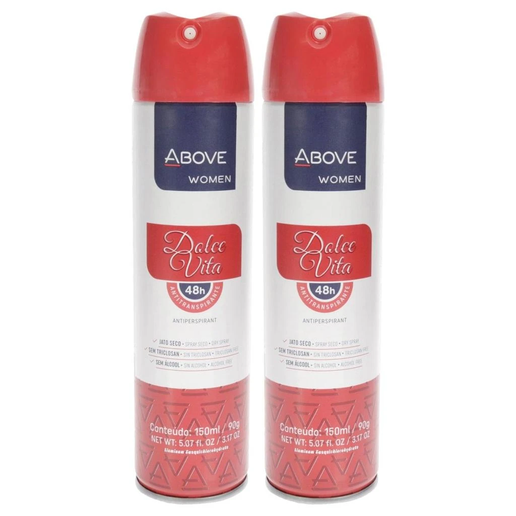 商品Above|3.17 oz 48 Hours Antiperspirant Deodorant for Women - Dolce Vita - Pack of 2,价格¥154,第1张图片