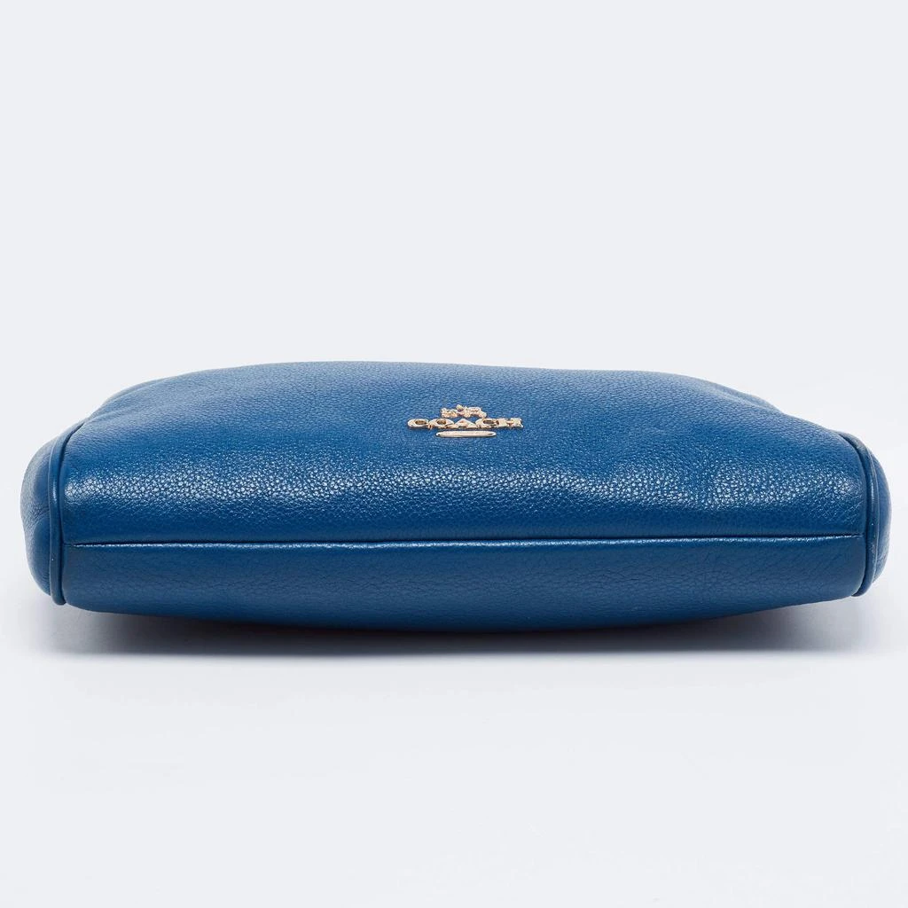 Coach Blue Leather Top Zip Chain Shoulder Bag 商品