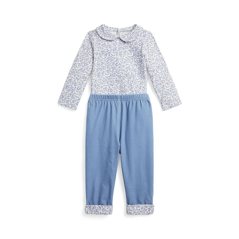 商品Ralph Lauren|Baby Boys Fox Cotton Bodysuit and Corduroy Pants Set,价格¥564,第1张图片