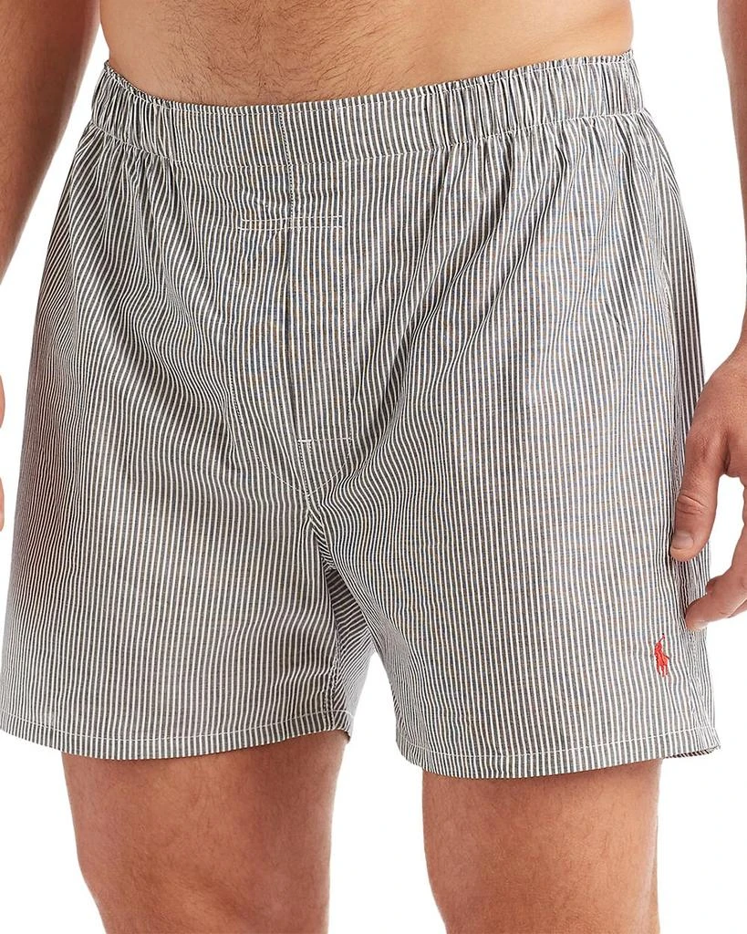 Polo Ralph Lauren Woven Boxers, Pack of 5 9