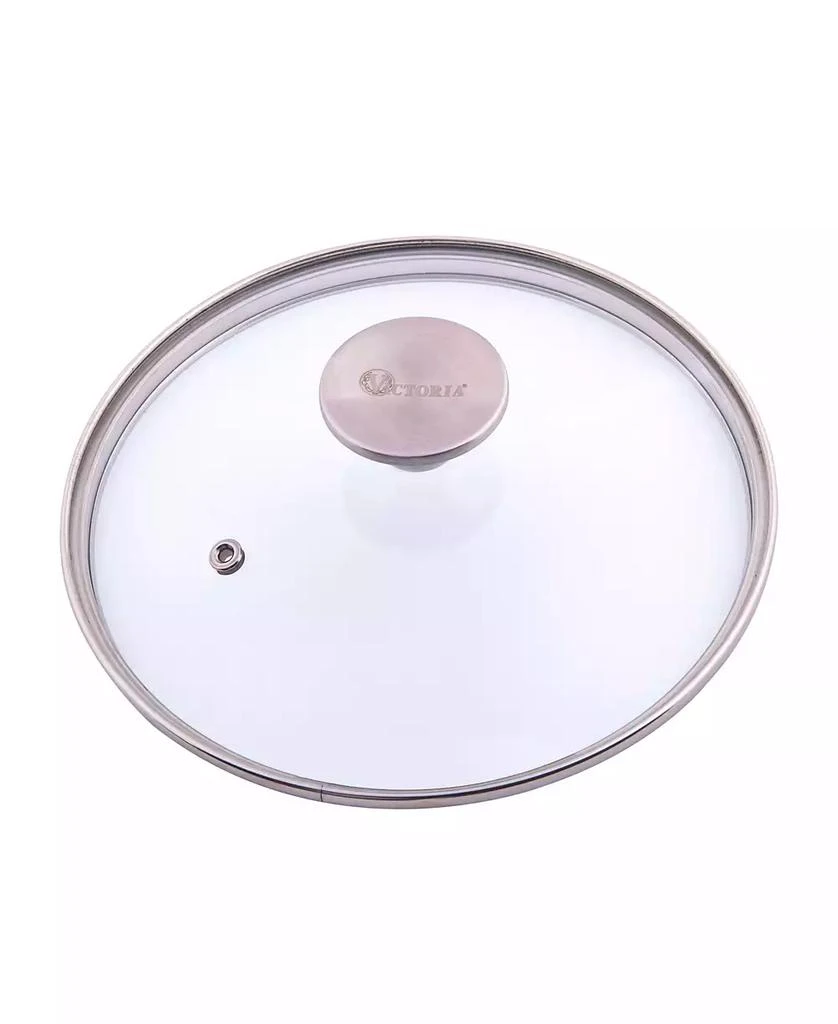 商品Victoria|Glass Lid with Stainless Steel Knob for 6.5" Skillet,价格¥90,第2张图片详细描述