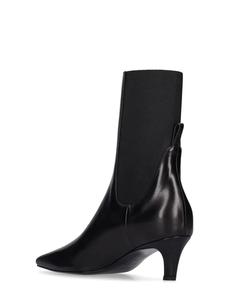 商品Totême|50mm Leather Ankle Boots,价格¥5904,第3张图片详细描述