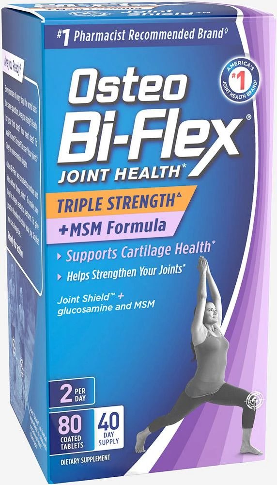 商品Osteo Bi-Flex|Osteo Bi-Flex Triple Strength, 80 Tablets,价格¥187,第1张图片