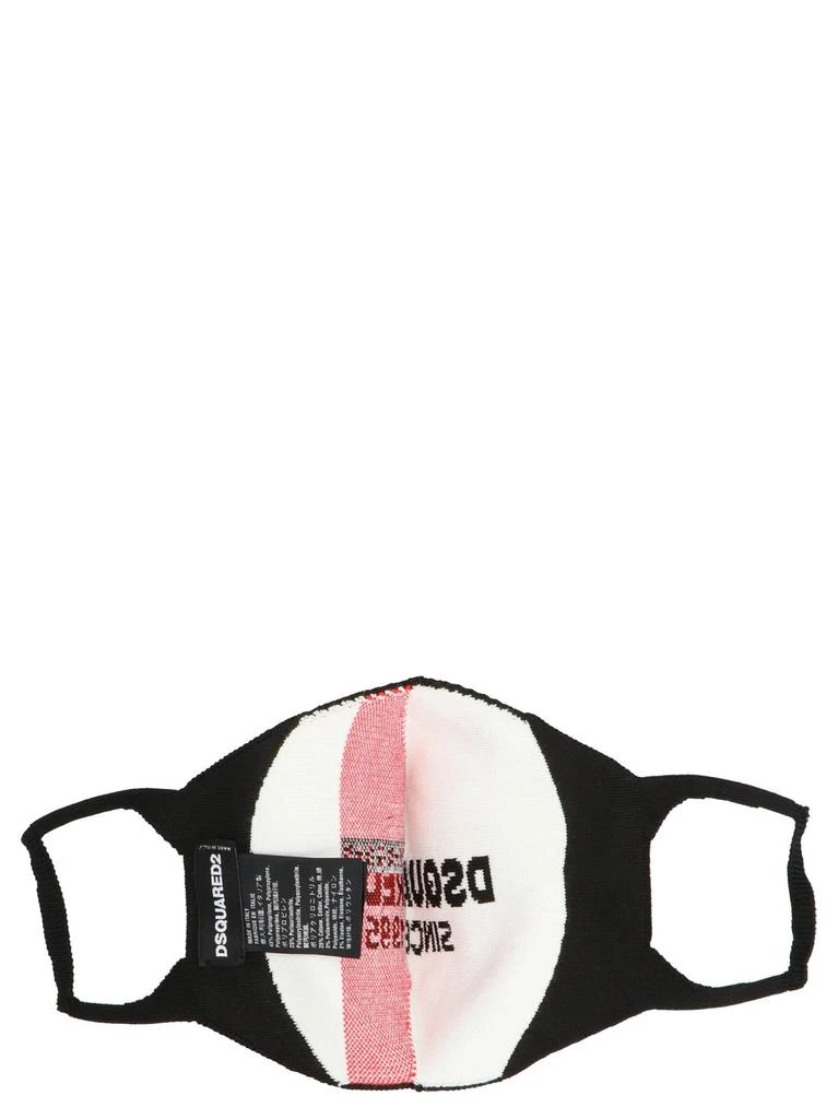 商品DSQUARED2|Dsquared2 Logo Intarsia Knitted Face Mask,价格¥430,第2张图片详细描述