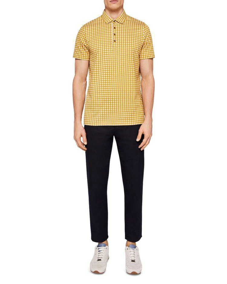 商品Ted Baker London|Lost Geo Print Regular Fit Polo,价格¥440,第3张图片详细描述