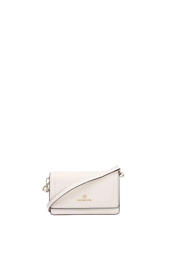 商品Michael Kors|Crossbody Bag jet set charm sm Leather White Optic White,价格¥581,第1张图片