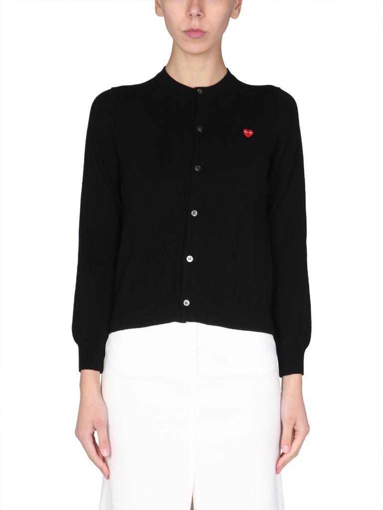 商品Comme des Garcons|Comme des Garçons Play Jersey With Logo Patch,价格¥2220,第1张图片