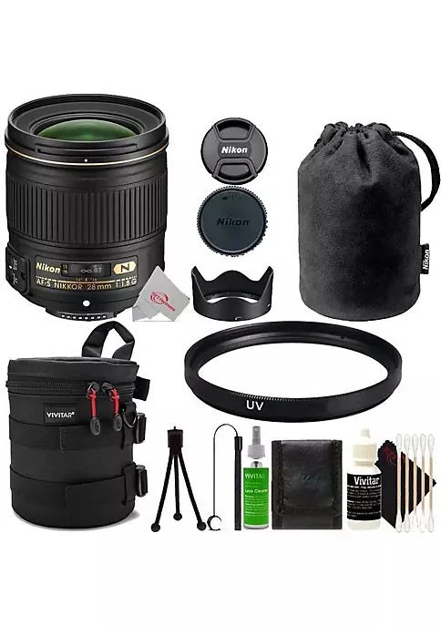 商品Nikon|Af S Nikkor 28Mm F 1.8G Wide Angle Lens With Uv Filter Accessory Kit,价格¥5089,第1张图片