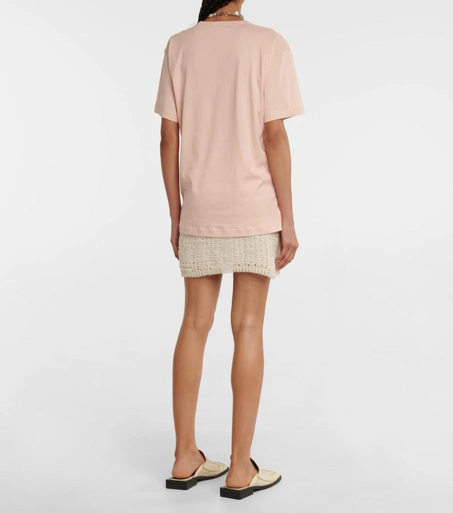 商品Acne Studios|Cotton jersey T-shirt,价格¥1293,第3张图片详细描述