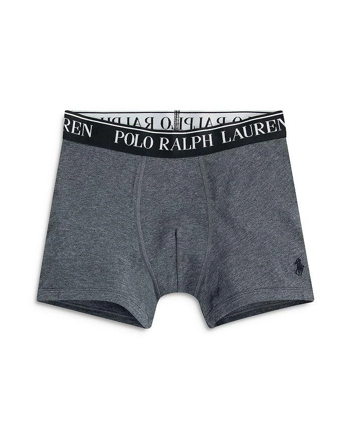 商品Ralph Lauren|Boys' Cotton Stretch Jersey Boxer Briefs, Pack of 3 - Big Kid,价格¥181,第4张图片详细描述