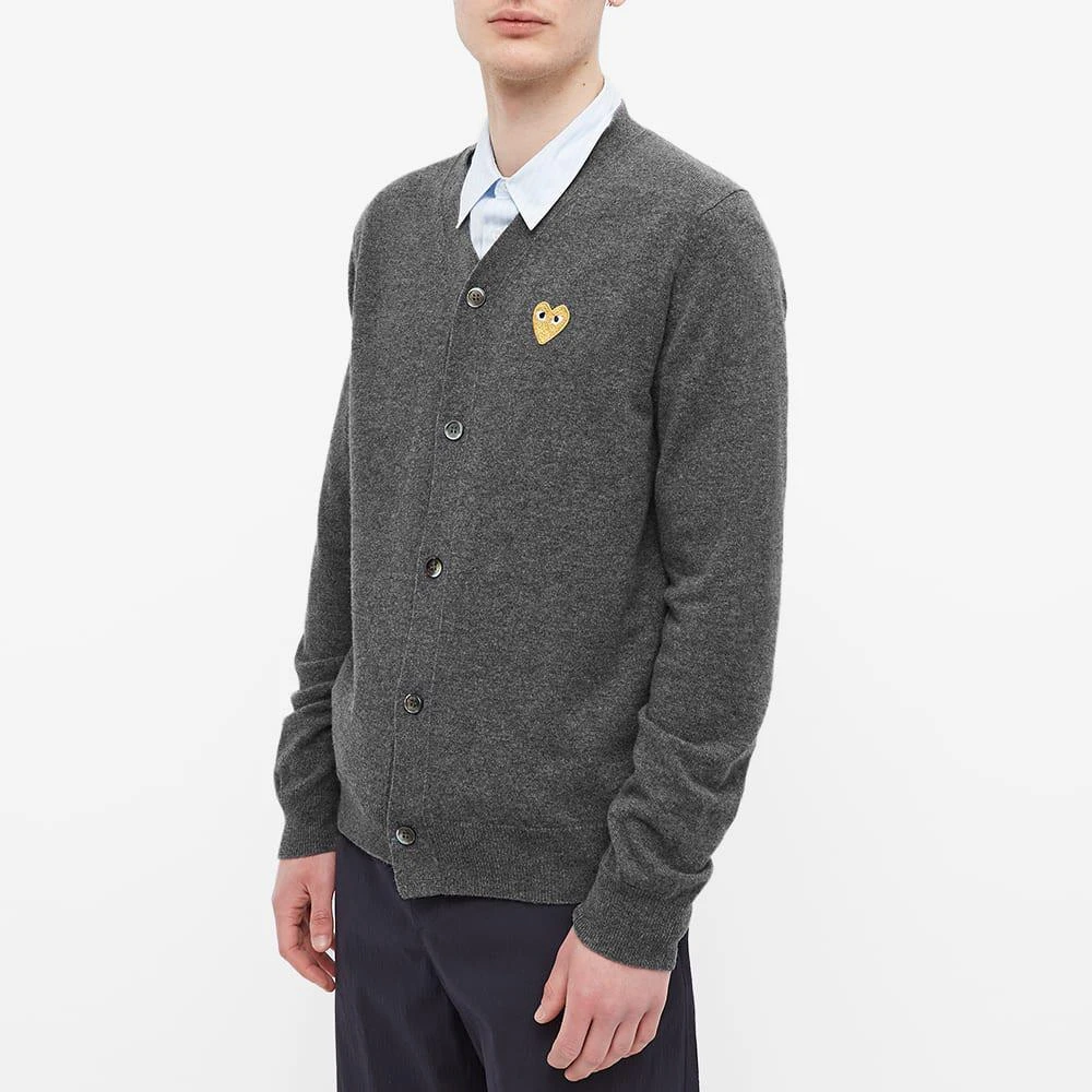 商品Comme des Garcons|Comme des Garcons Play Gold Heart Cardigan,价格¥2072,第2张图片详细描述