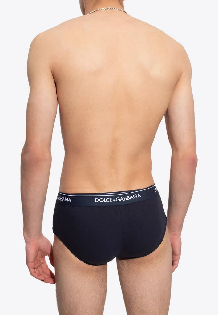 商品Dolce & Gabbana|Two-Pack Logo Briefs,价格¥526,第2张图片详细描述