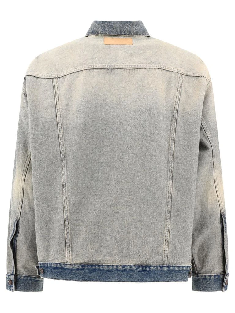 商品Balenciaga|Oversized Denim Jacket Jackets Light Blue,价格¥4503,第2张图片详细描述