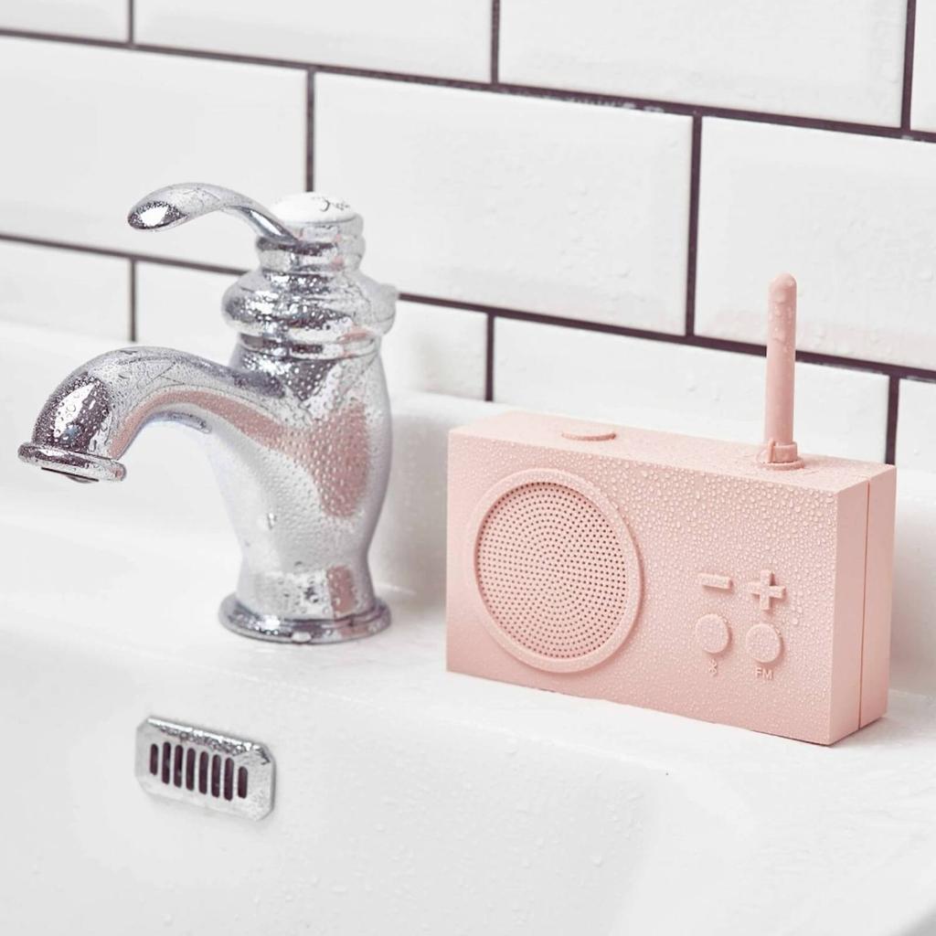 Lexon TYKHO 3 FM Radio and Bluetooth Speaker - Pink商品第3张图片规格展示