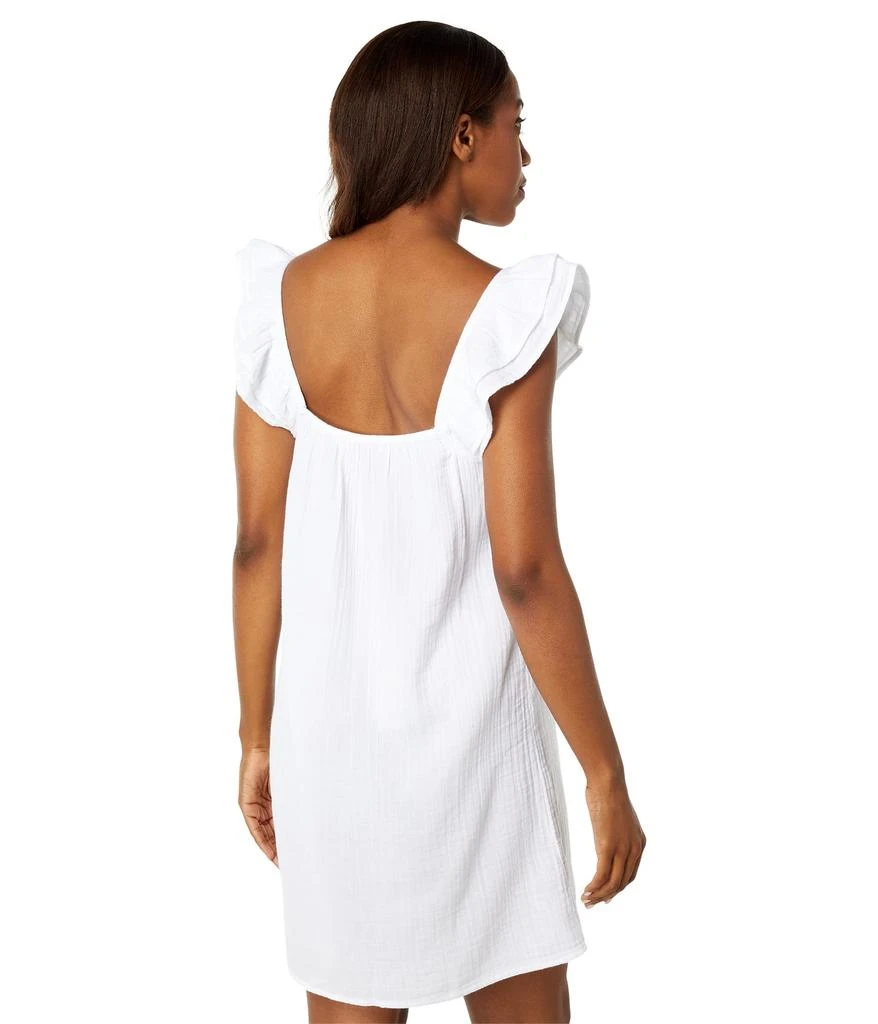 商品Vineyard Vines|Ruffle Sleeve Gauzy Cover-Up,价格¥1028,第2张图片详细描述