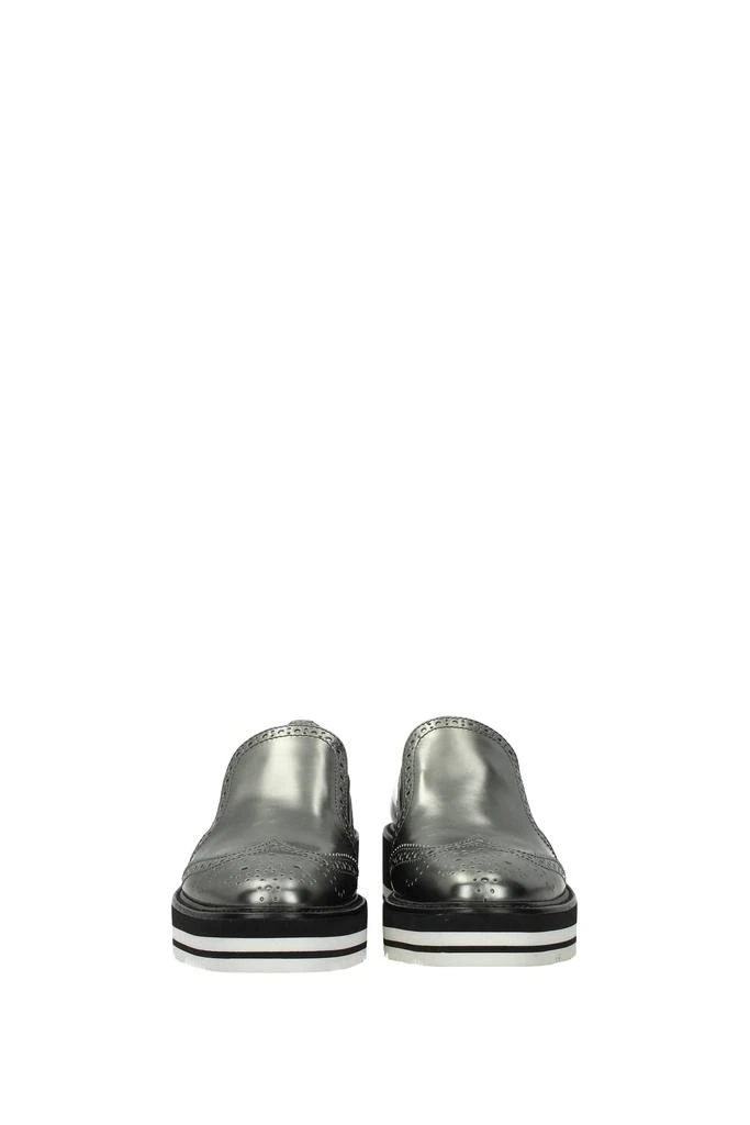商品Prada|Loafers Leather Gray,价格¥2244,第3张图片详细描述