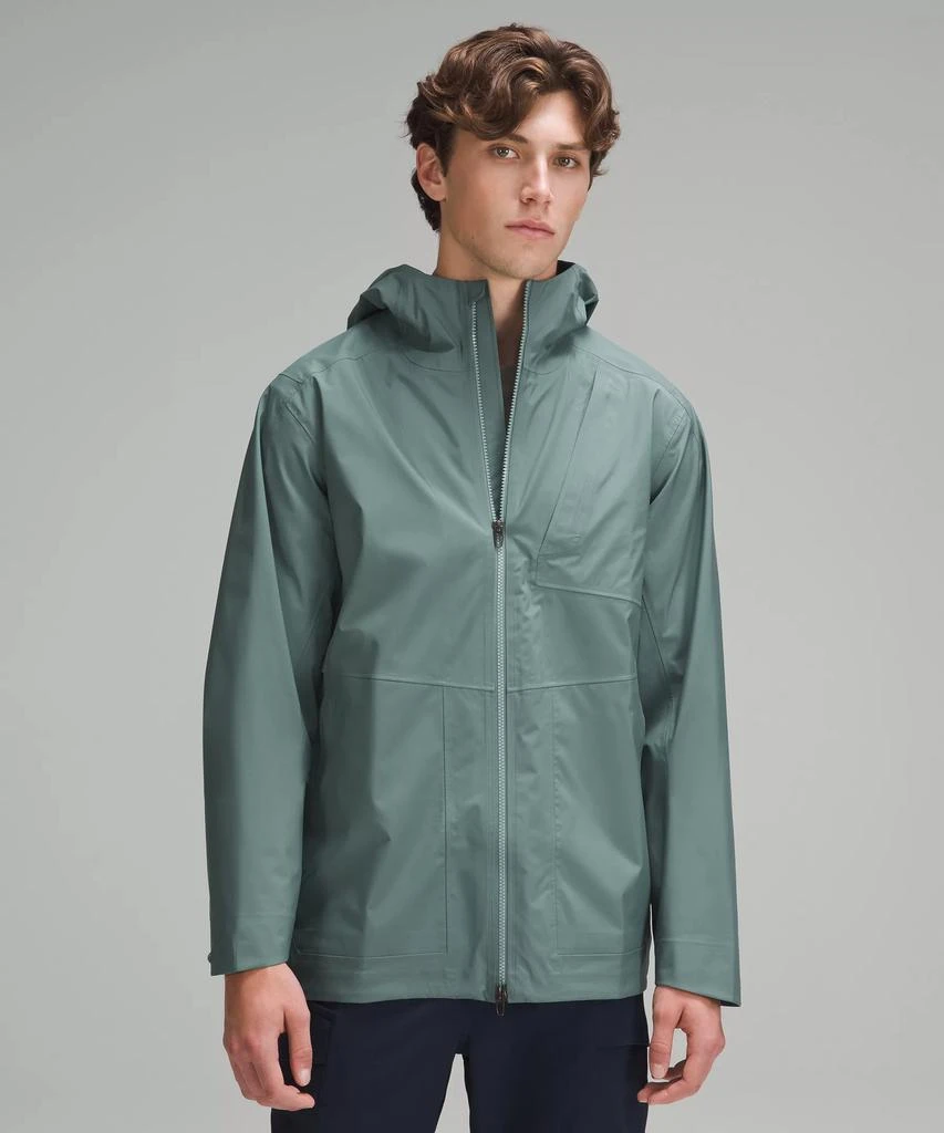商品Lululemon|Waterproof Full-Zip Rain Jacket,价格¥969,第1张图片