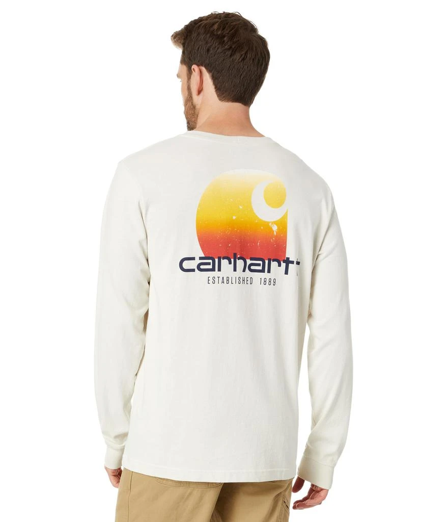 商品Carhartt|Relaxed Fit Heavyweight Long Sleeve Pocket C Graphic T-Shirt,价格¥222,第1张图片