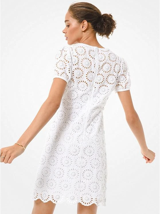 商品Michael Kors|Embellished Broderie Anglaise Cotton Dress,价格¥1779,第3张图片详细描述