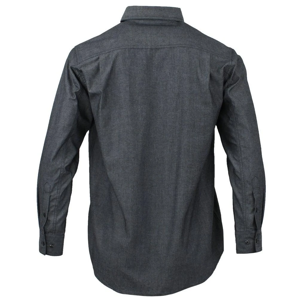商品River's End|Yarn Dye Chambray Long Sleeve Button Up Shirt,价格¥83,第2张图片详细描述