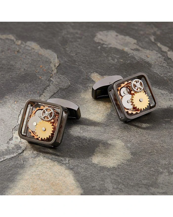 商品Tateossian|Gears Square Cufflinks,价格¥2164,第2张图片详细描述