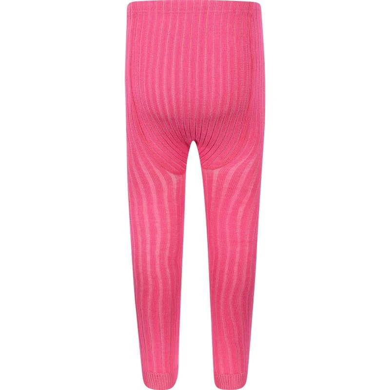 商品Little Man Happy|Ribbed logo leggings in bright pink,价格¥243,第2张图片详细描述