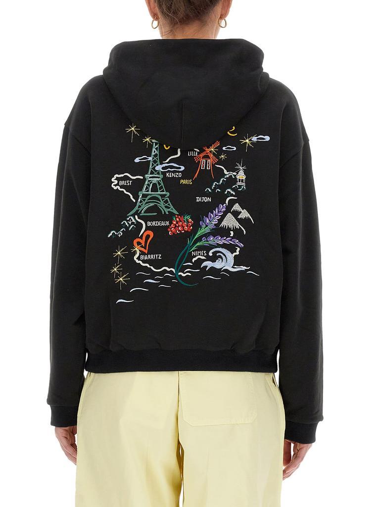 商品Kenzo|Kenzo Reversible Cotton Sweatshirt,价格¥3612,第4张图片详细描述