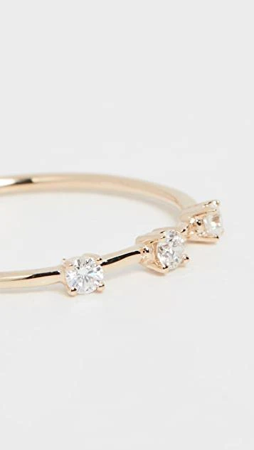 商品LANA|14k 圆形钻石戒指,价格¥3712,第1张图片